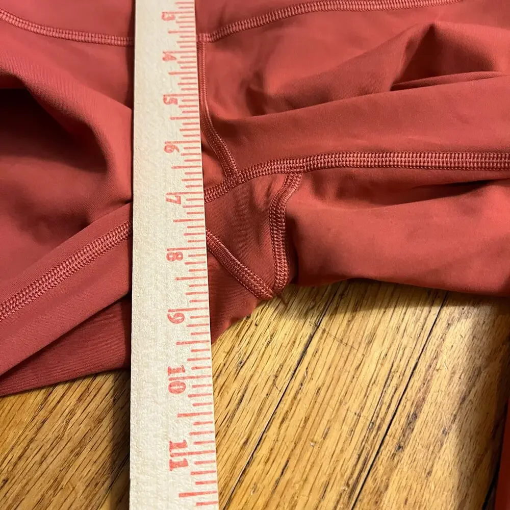 LuLuLemon Leggings Womens 4 Align Pant Orange Red 26” - Picture 7 of 8